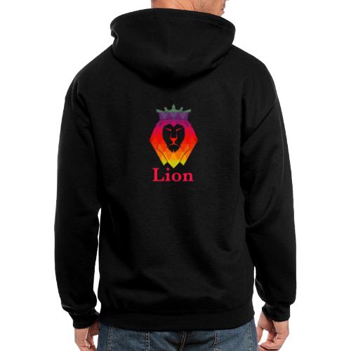 Lion - Men's Zip Hoodie