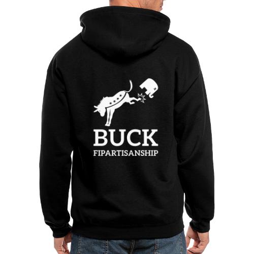 Buck Fipartisanship - Men's Zip Hoodie