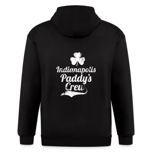Indianapolis Irish Shirt | Indianapolis St - Men's Zip Hoodie