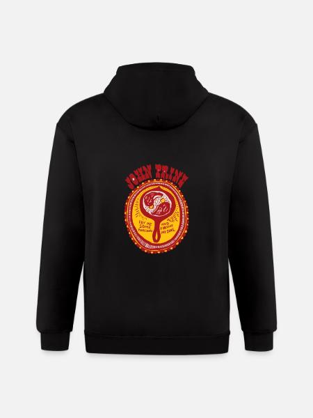 john prine - Gildan Heavy Blend Adult Zip Hoodie - black