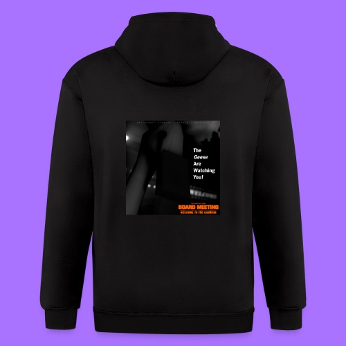 The Geese are Watching You (Album Cover Art) - Men's Zip Hoodie