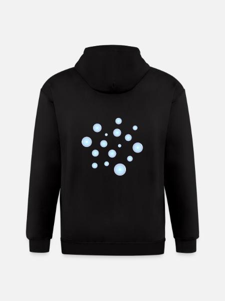 Bubbles - Gildan Heavy Blend Adult Zip Hoodie - black