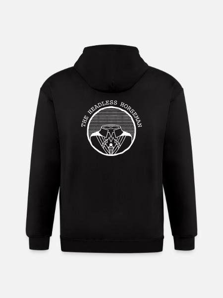 The Headless Horseman - Gildan Heavy Blend Adult Zip Hoodie - black