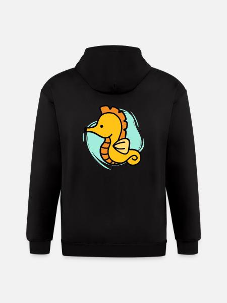 Cute Ba 1 1 - Gildan Heavy Blend Adult Zip Hoodie - black