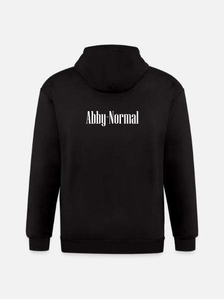 Abby Normal - Gildan Heavy Blend Adult Zip Hoodie - black