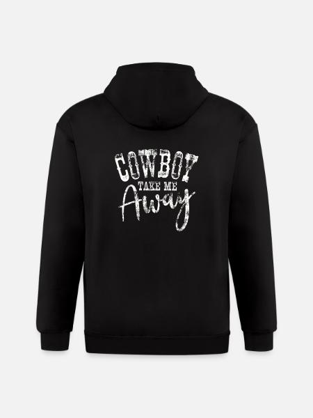 Take Me Away - Gildan Heavy Blend Adult Zip Hoodie - black