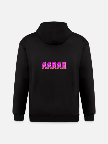 aarah - Gildan Heavy Blend Adult Zip Hoodie - black