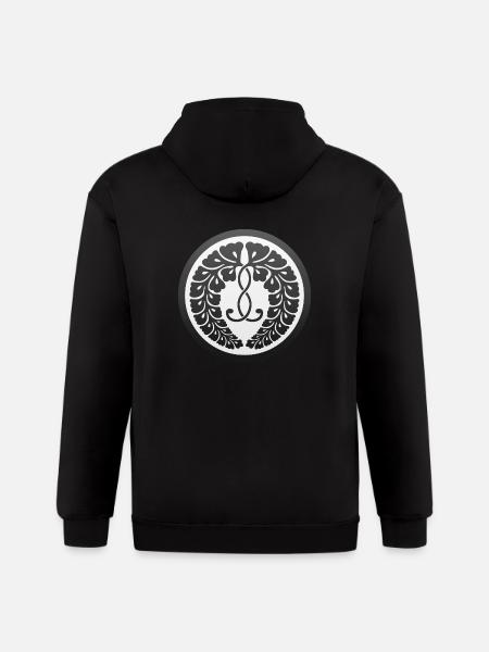 Tsuhima Fujiwara Clan - Gildan Heavy Blend Adult Zip Hoodie - black