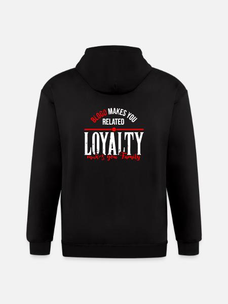 Makes Family - Gildan Heavy Blend Adult Zip Hoodie - black