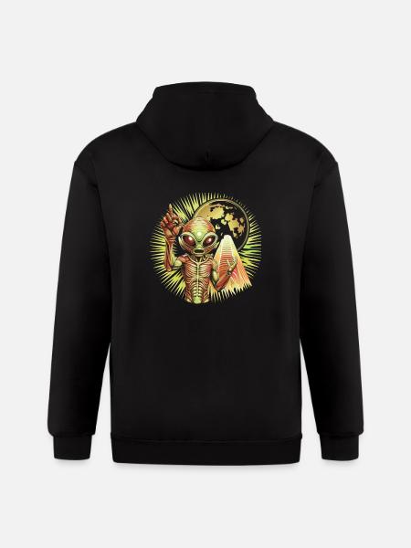 IlluminET25 - Gildan Heavy Blend Adult Zip Hoodie - black