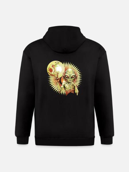 IlluminET20 - Gildan Heavy Blend Adult Zip Hoodie - black