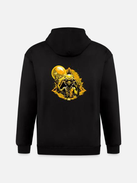 IlluminET72 - Gildan Heavy Blend Adult Zip Hoodie - black