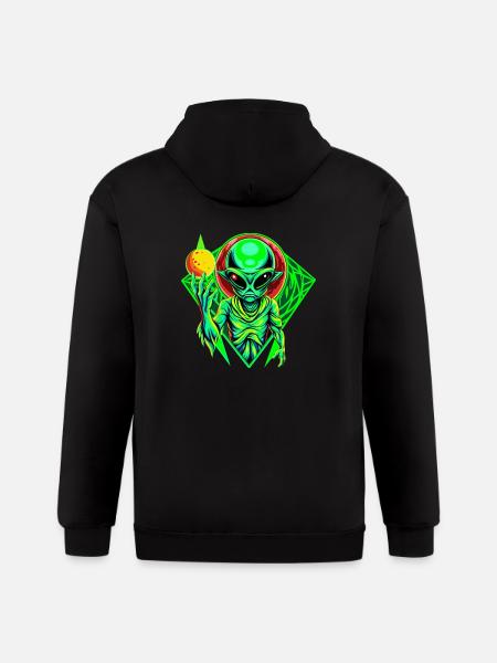 IlluminET180 - Gildan Heavy Blend Adult Zip Hoodie - black