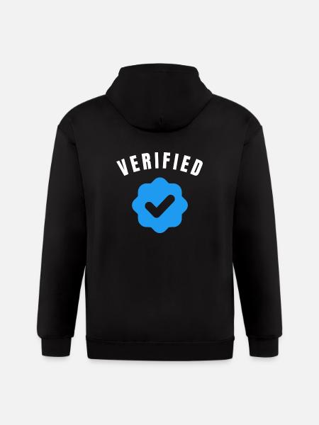 Appreciated Feedback Verified Tweet - Gildan Heavy Blend Adult Zip Hoodie - black