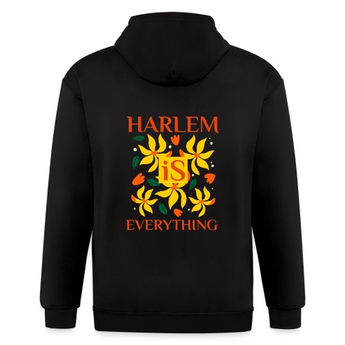 Harlem Is Everything - Men's Zip Hoodie