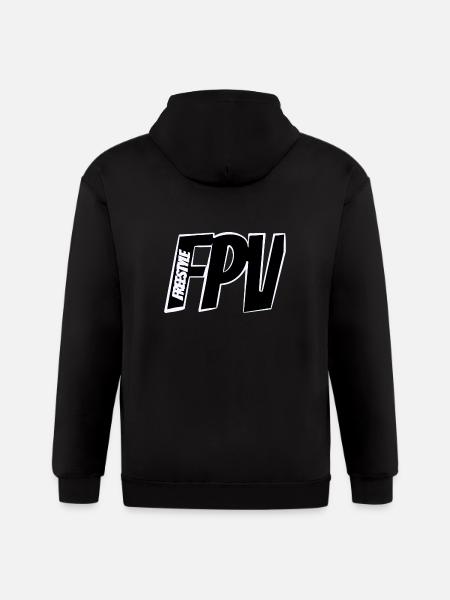 FPV Freestyle Drone Drones - Gildan Heavy Blend Adult Zip Hoodie - black