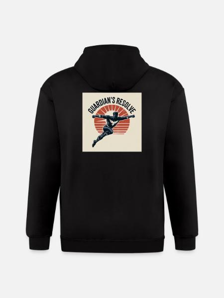 Guardians Resolve - Gildan Heavy Blend Adult Zip Hoodie - black