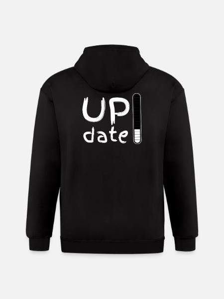 UPdate - Gildan Heavy Blend Adult Zip Hoodie - black