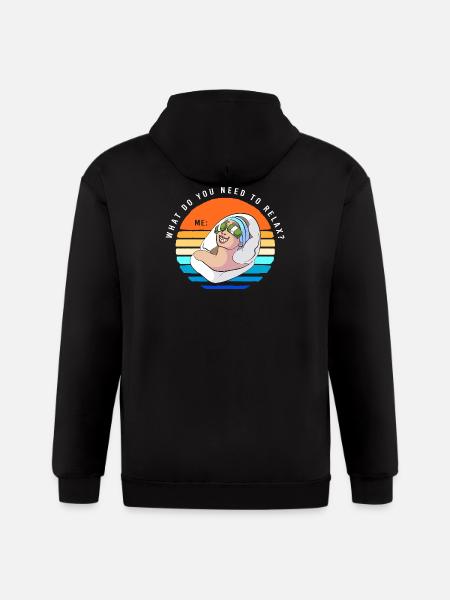 Money Meme Business Wealth - Gildan Heavy Blend Adult Zip Hoodie - black