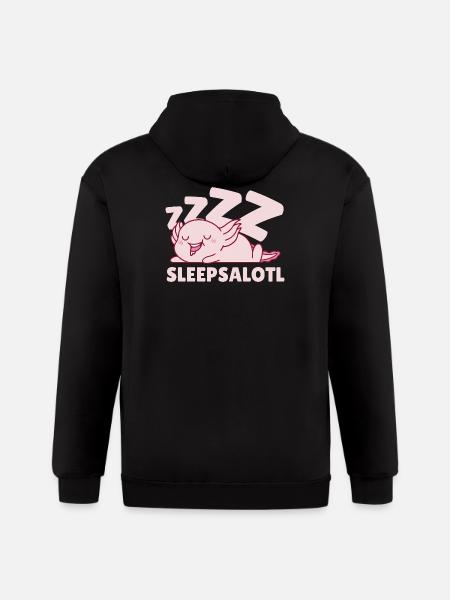 Sleepsalotl - Gildan Heavy Blend Adult Zip Hoodie - black