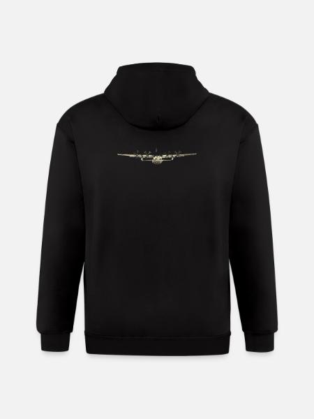 C-130 Herkules - Gildan Heavy Blend Adult Zip Hoodie - black