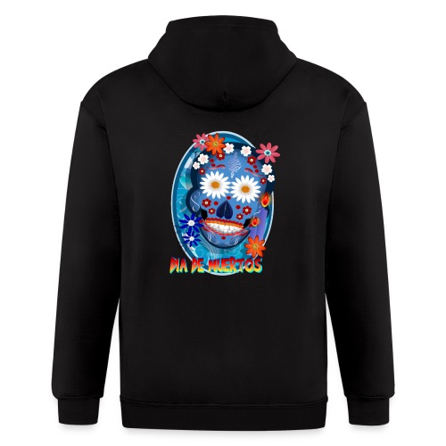 Day Of The Dead. October 31 and leave on November - Men's Zip Hoodie