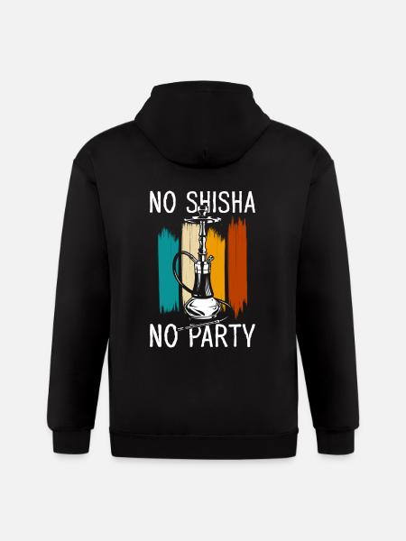 Hookah Chilling Smoking - Gildan Heavy Blend Adult Zip Hoodie - black