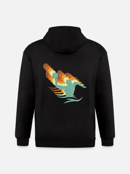 Water Polo Water Polo - Gildan Heavy Blend Adult Zip Hoodie - black