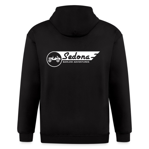 Barlow Adventures Sedona Logo - Men's Zip Hoodie