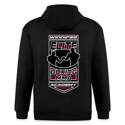 wpg elite full logo - Men's Zip Hoodie
