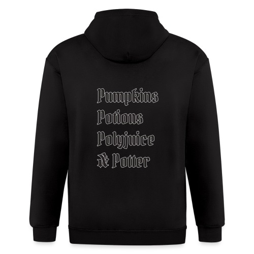 Pumpkins Potions Polyjuice & Potter - Men's Zip Hoodie