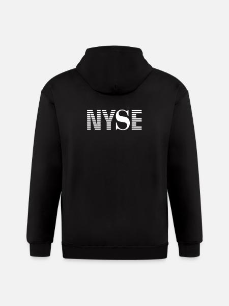 Nyse New York Stock Exchange - Gildan Heavy Blend Adult Zip Hoodie - black