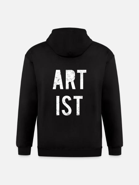 Artist - Gildan Heavy Blend Adult Zip Hoodie - black