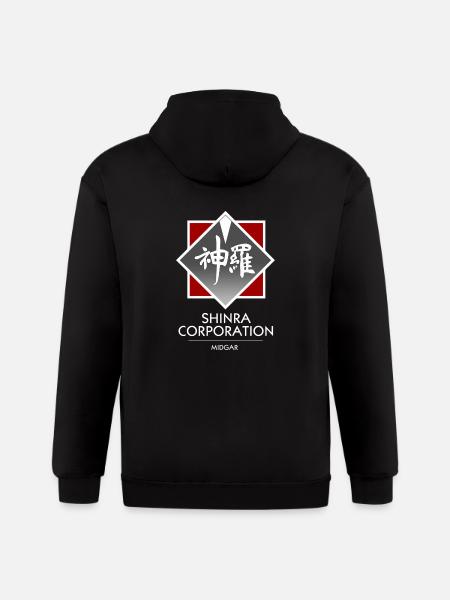 shinra - Gildan Heavy Blend Adult Zip Hoodie - black