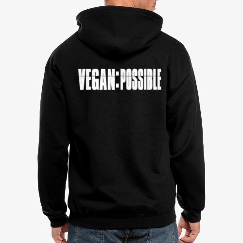 VeganPossible - Men's Zip Hoodie