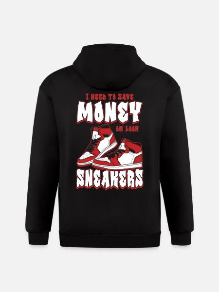 Sneaker Collector - Gildan Heavy Blend Adult Zip Hoodie - black