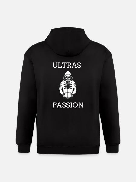 ULTRAS PASSION - Gildan Heavy Blend Adult Zip Hoodie - black