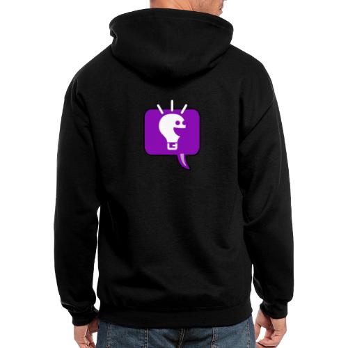 purple HobbyKids png - Men's Zip Hoodie