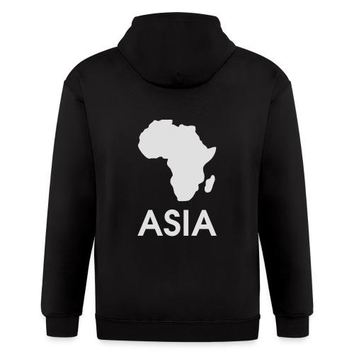 Asia (Africa) - Men's Zip Hoodie
