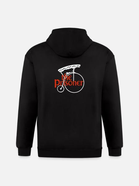 The Prisoner - Gildan Heavy Blend Adult Zip Hoodie - black