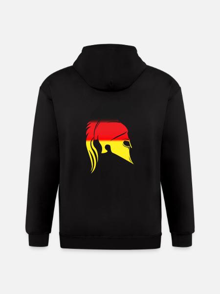 Sparta Germany - Gildan Heavy Blend Adult Zip Hoodie - black