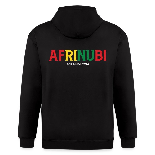 DESIGN: AFRINUBI™ CLOTHING COMPANY - EST. 2017 - Men's Zip Hoodie