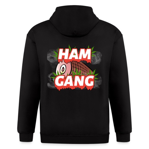 HAM GANG REPPIN - Men's Zip Hoodie