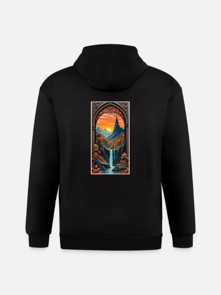 Fantastic Journey - Gildan Heavy Blend Adult Zip Hoodie - black