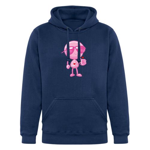 Smoon_I love Mrs S Pink - Unisex Heavyweight Hoodie
