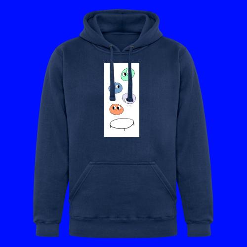 Puffs on a Trampoline (iPhone Case) - Unisex Heavyweight Hoodie