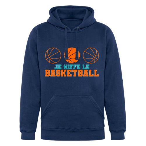 I love basketball - Unisex Heavyweight Hoodie