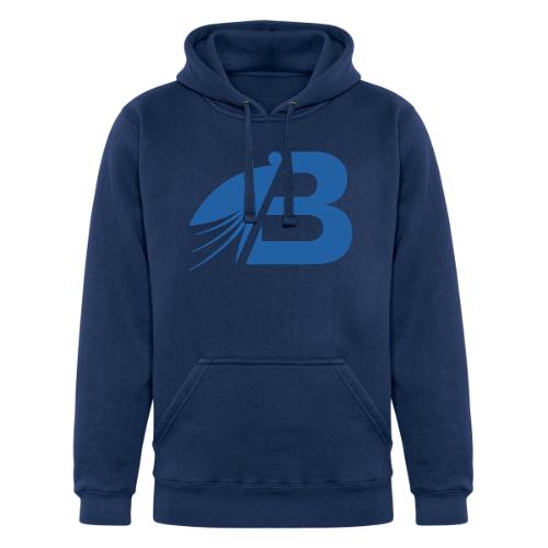 Bluefly Logomark - Blue - Unisex Heavyweight Hoodie