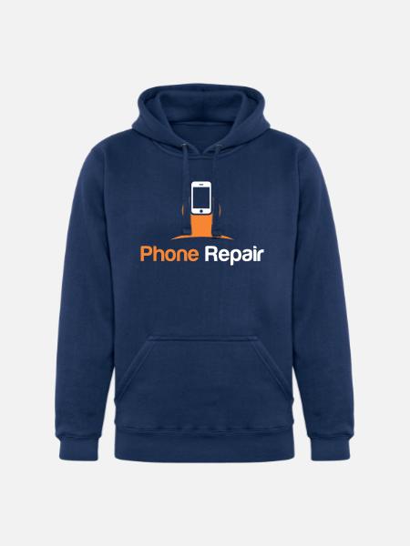 Phone Repair - Unisex Heavyweight Hoodie - true navy