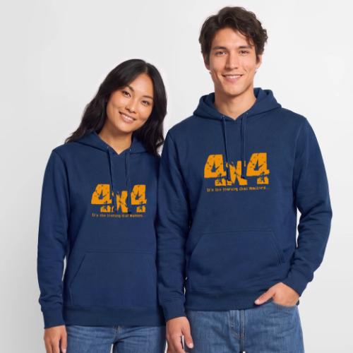 4x4 - it's the journey that matters... - Unisex Heavyweight Hoodie